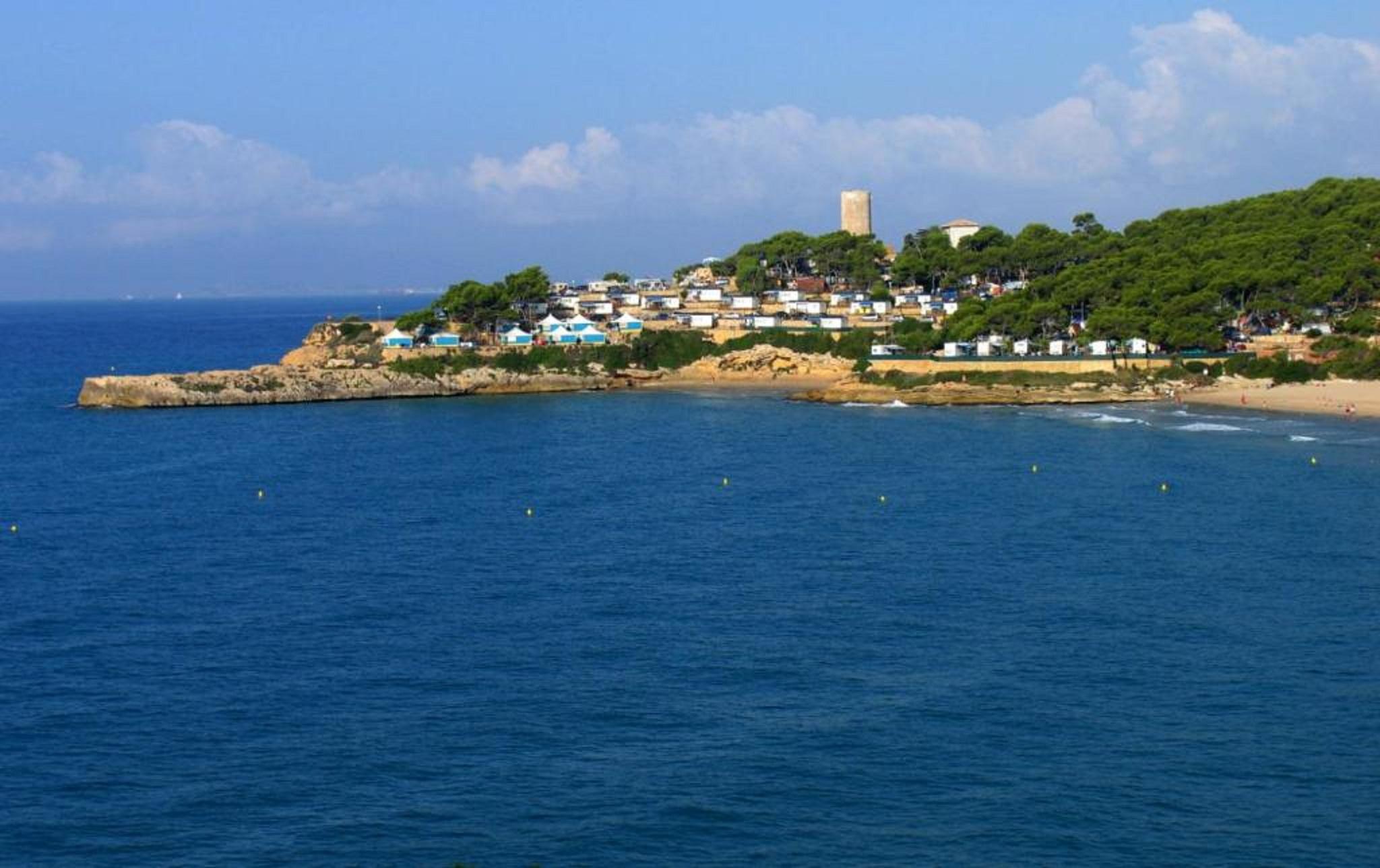 Camping Estival Torre De La Mora Tamarit Kültér fotó