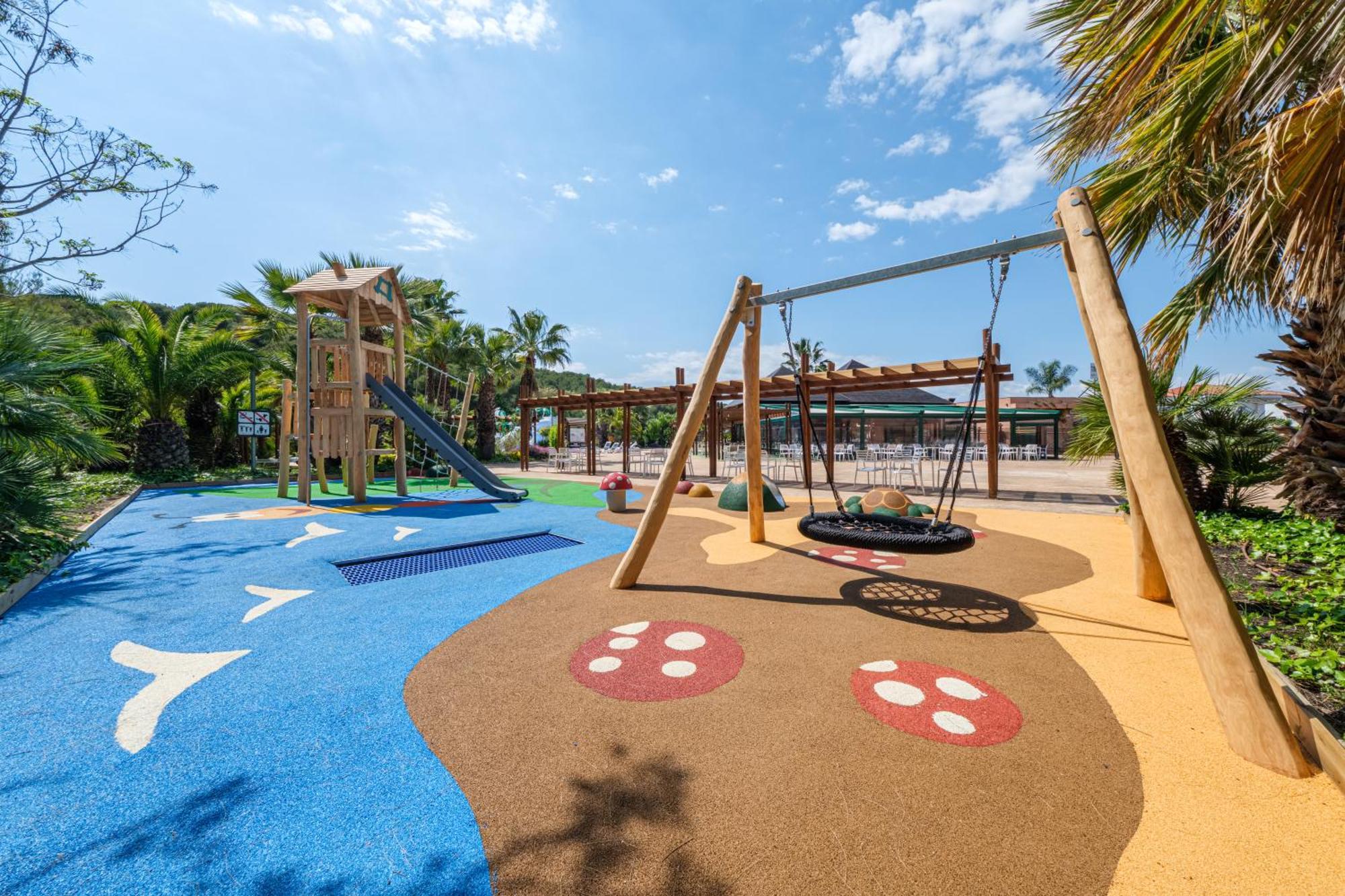 Camping Estival Torre De La Mora Tamarit Kültér fotó