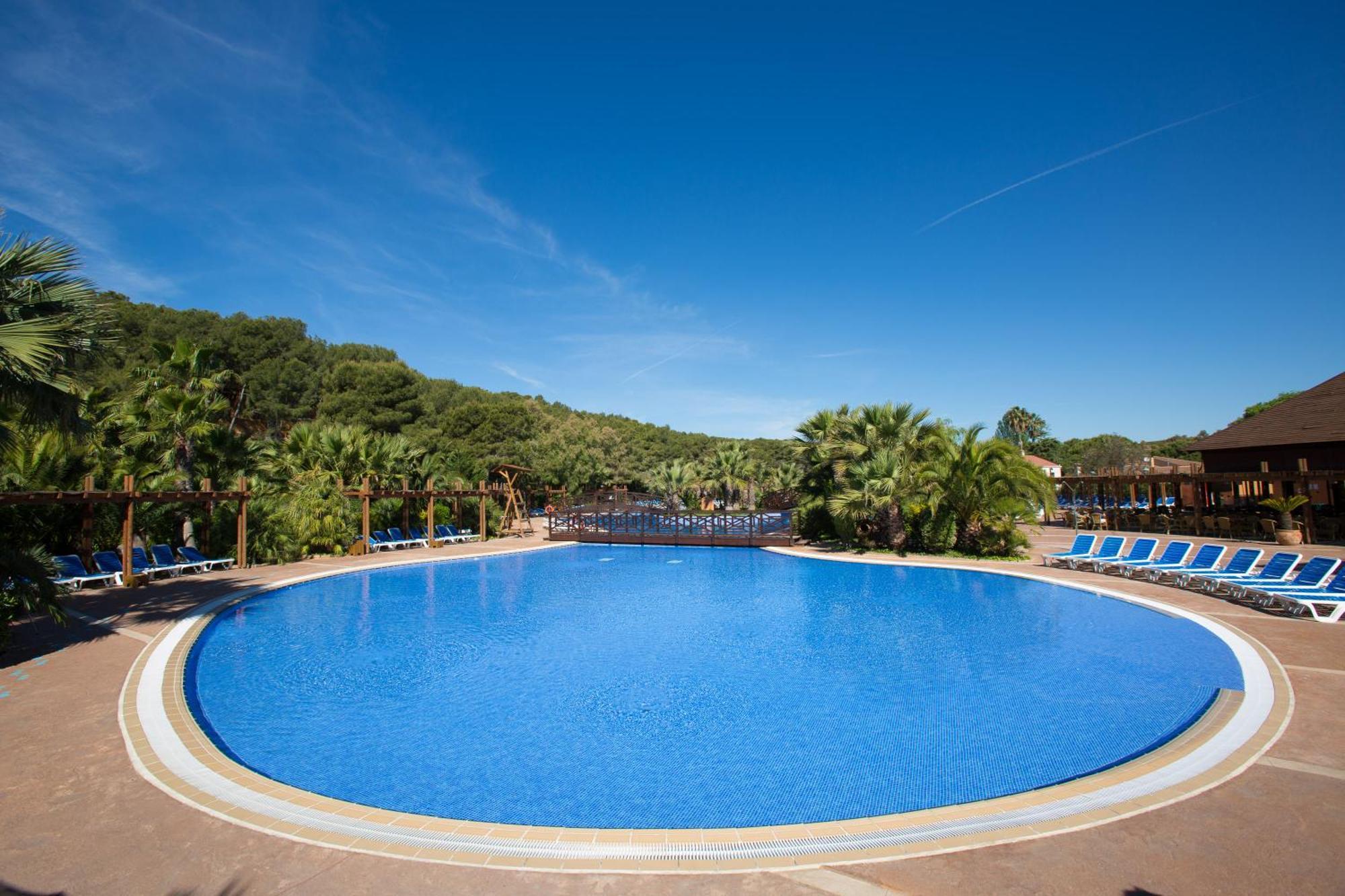 Camping Estival Torre De La Mora Tamarit Kültér fotó