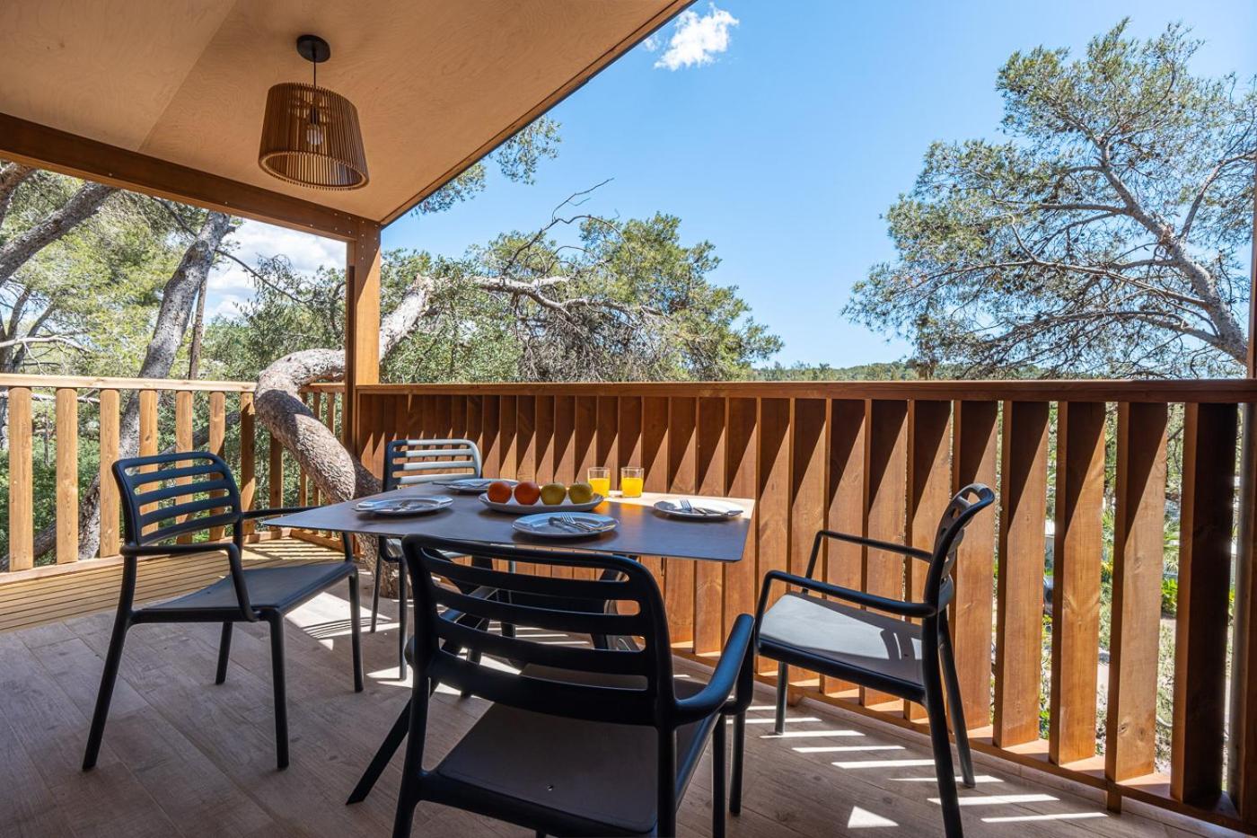 Camping Estival Torre De La Mora Tamarit Kültér fotó