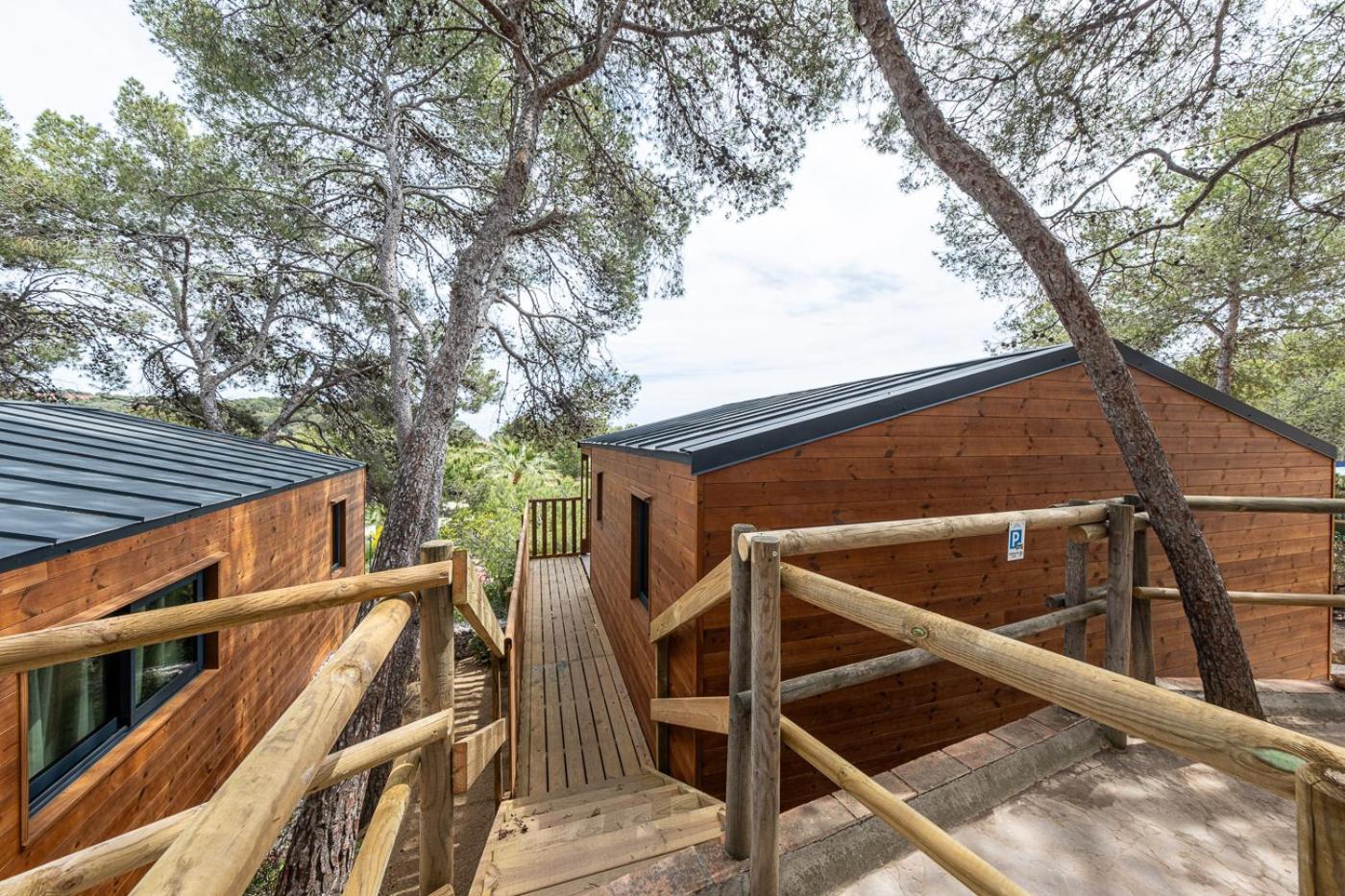 Camping Estival Torre De La Mora Tamarit Kültér fotó