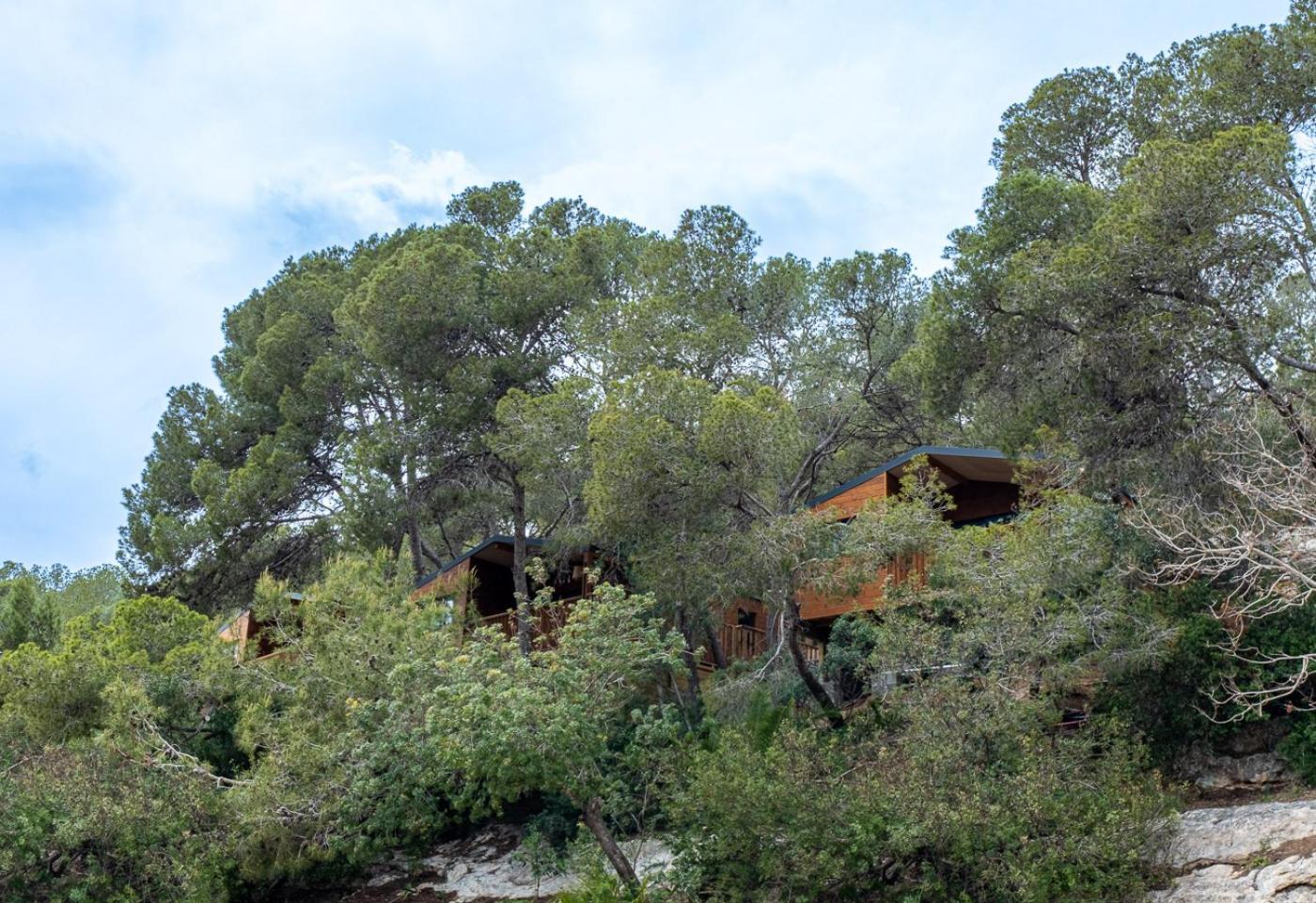 Camping Estival Torre De La Mora Tamarit Kültér fotó