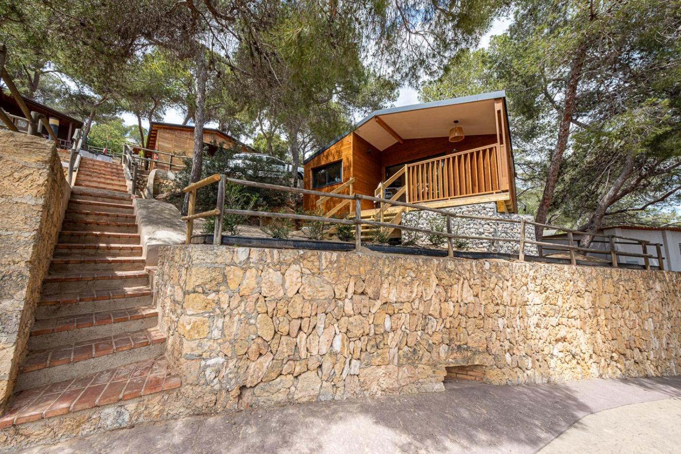 Camping Estival Torre De La Mora Tamarit Kültér fotó