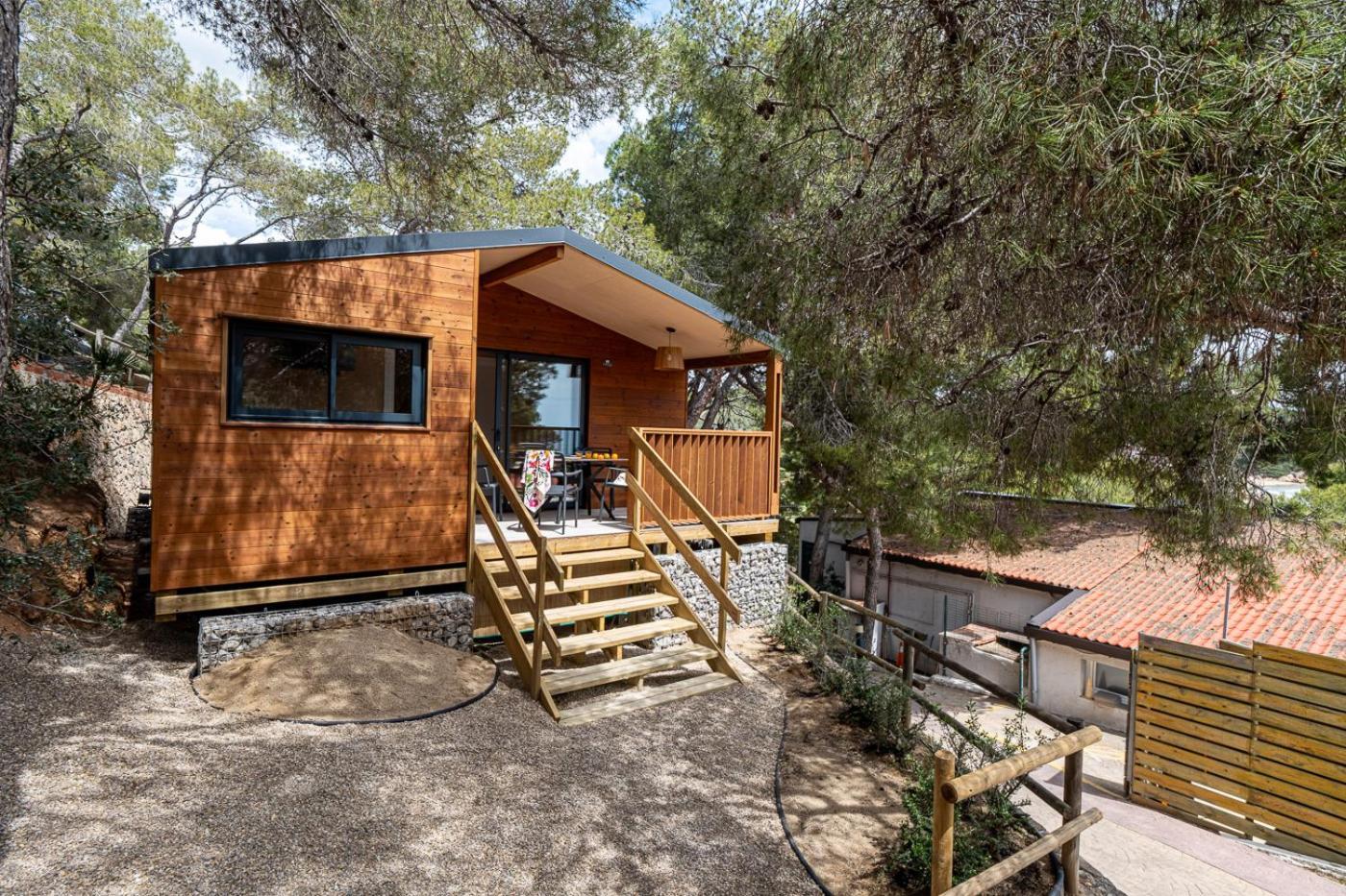 Camping Estival Torre De La Mora Tamarit Kültér fotó