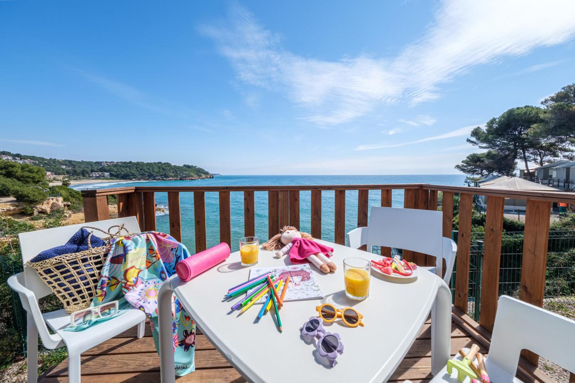 Camping Estival Torre De La Mora Tamarit Kültér fotó