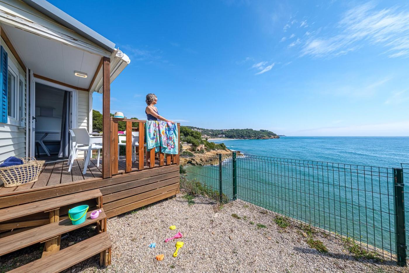 Camping Estival Torre De La Mora Tamarit Kültér fotó
