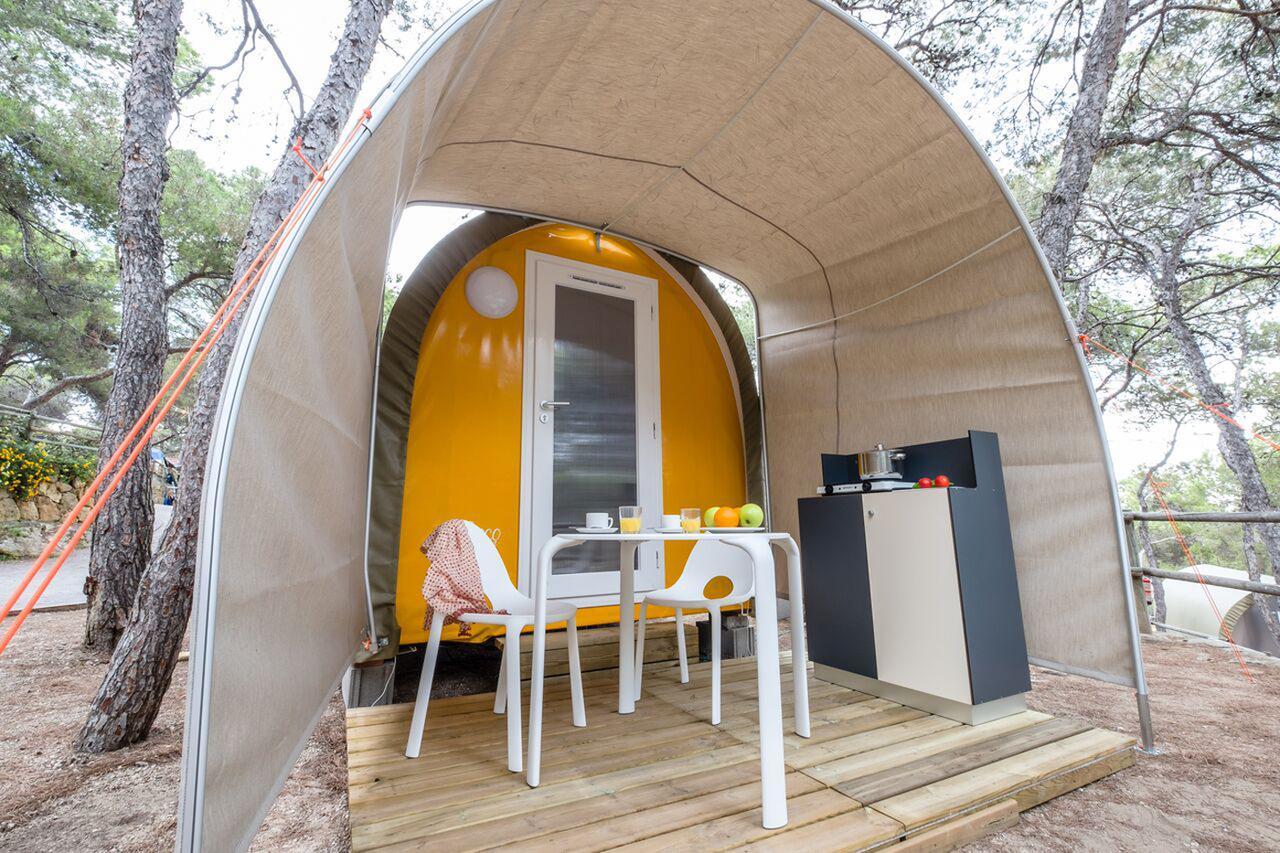 Camping Estival Torre De La Mora Tamarit Kültér fotó